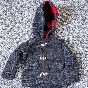 Fleece pea coat for Boys